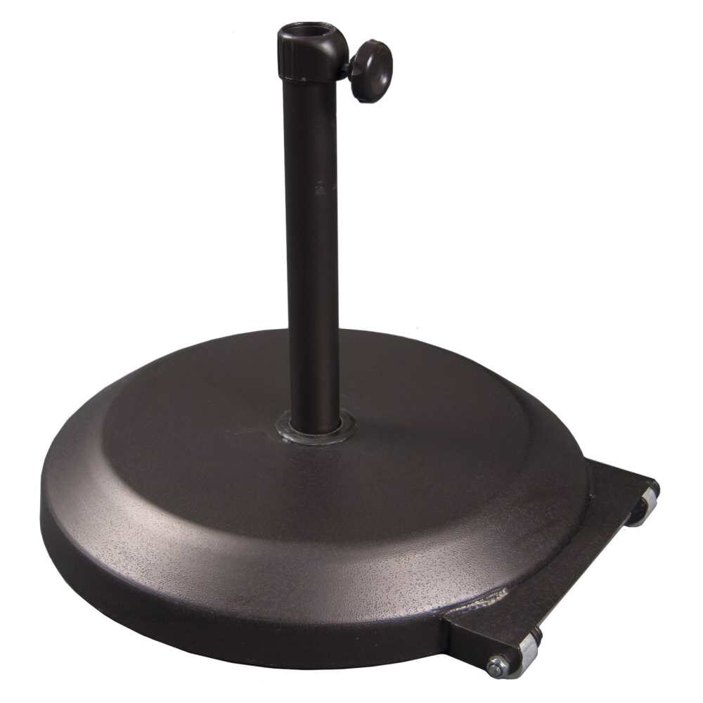 Umbrella Pole Base with Casters