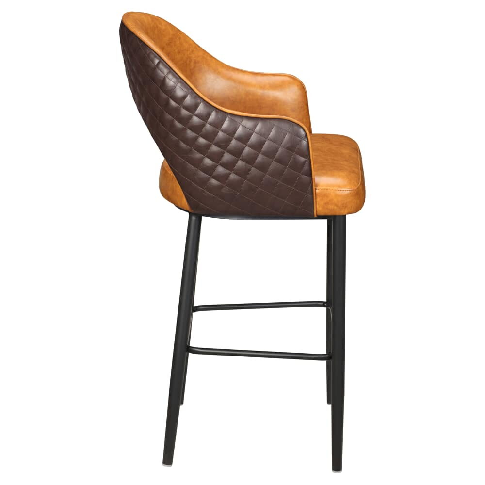 Invicta Bucket Lounge Bar Stool in Metal