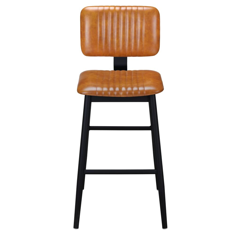 Ethan Indoor Bar Stool in Black Metal