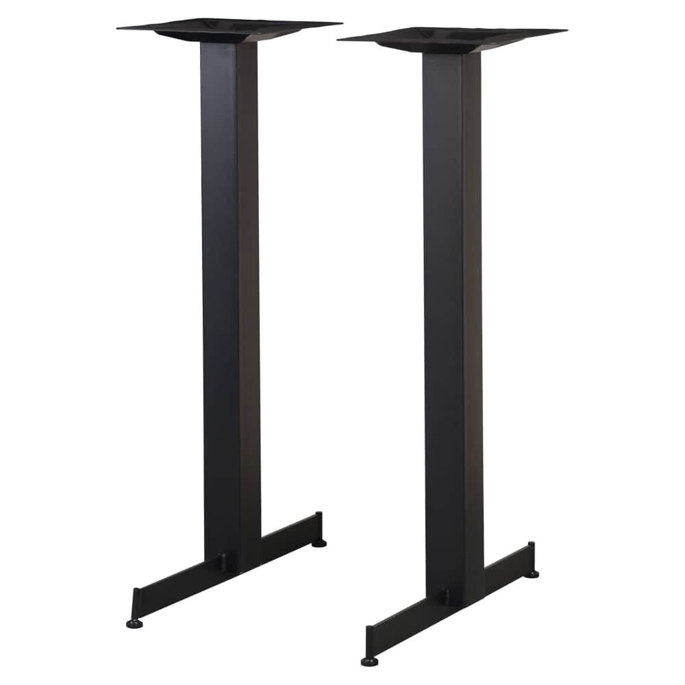 Arch Designer Series Table Base in Steel with Bar Height