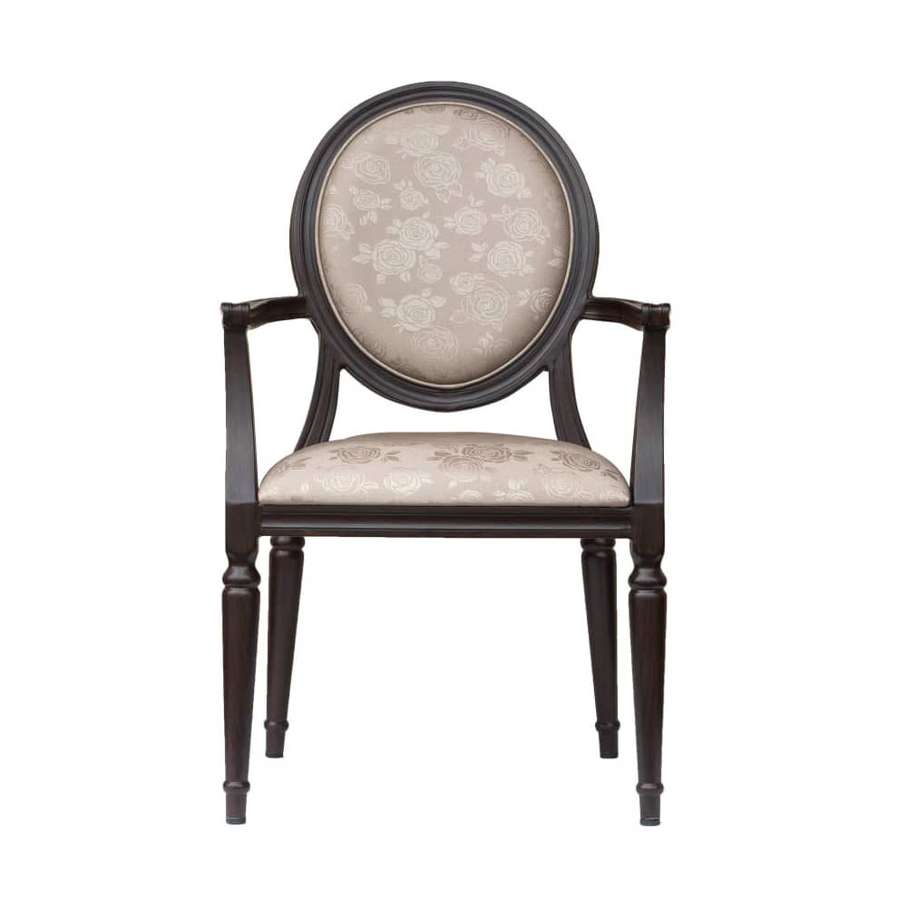 Louis Armchair in Aluminum